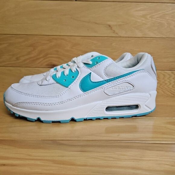 Nike Air Max 90 White Hyper Jade Black Size 8.5 Mens Shoe CT1028-102 main image 7